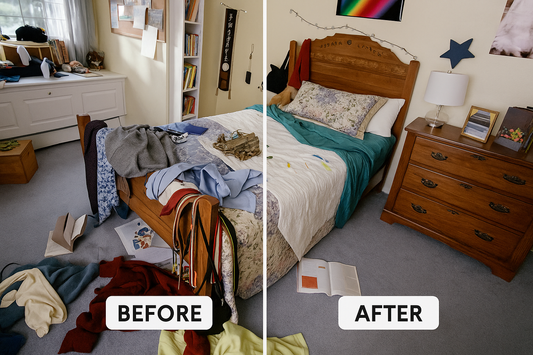 Aufräumvisualisierung