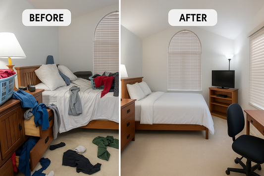 Aufräumvisualisierung